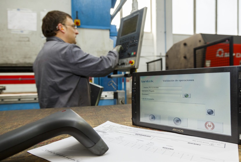 Lantek MES Wos to control production in the workshop and increase efficiency