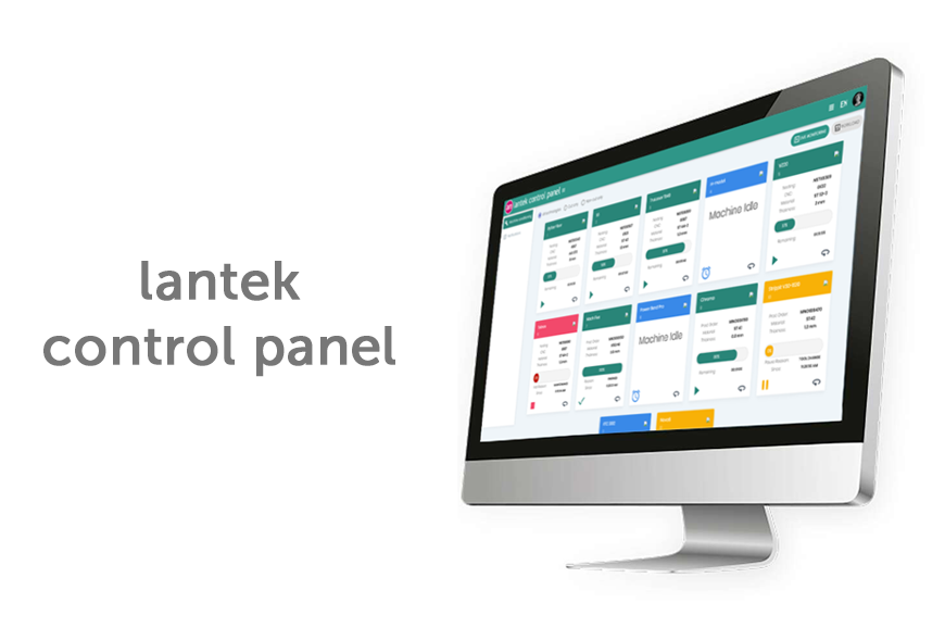 Control Panel zur Steuerung der Produktion Ihres Unternehmens von jedem Gerät aus