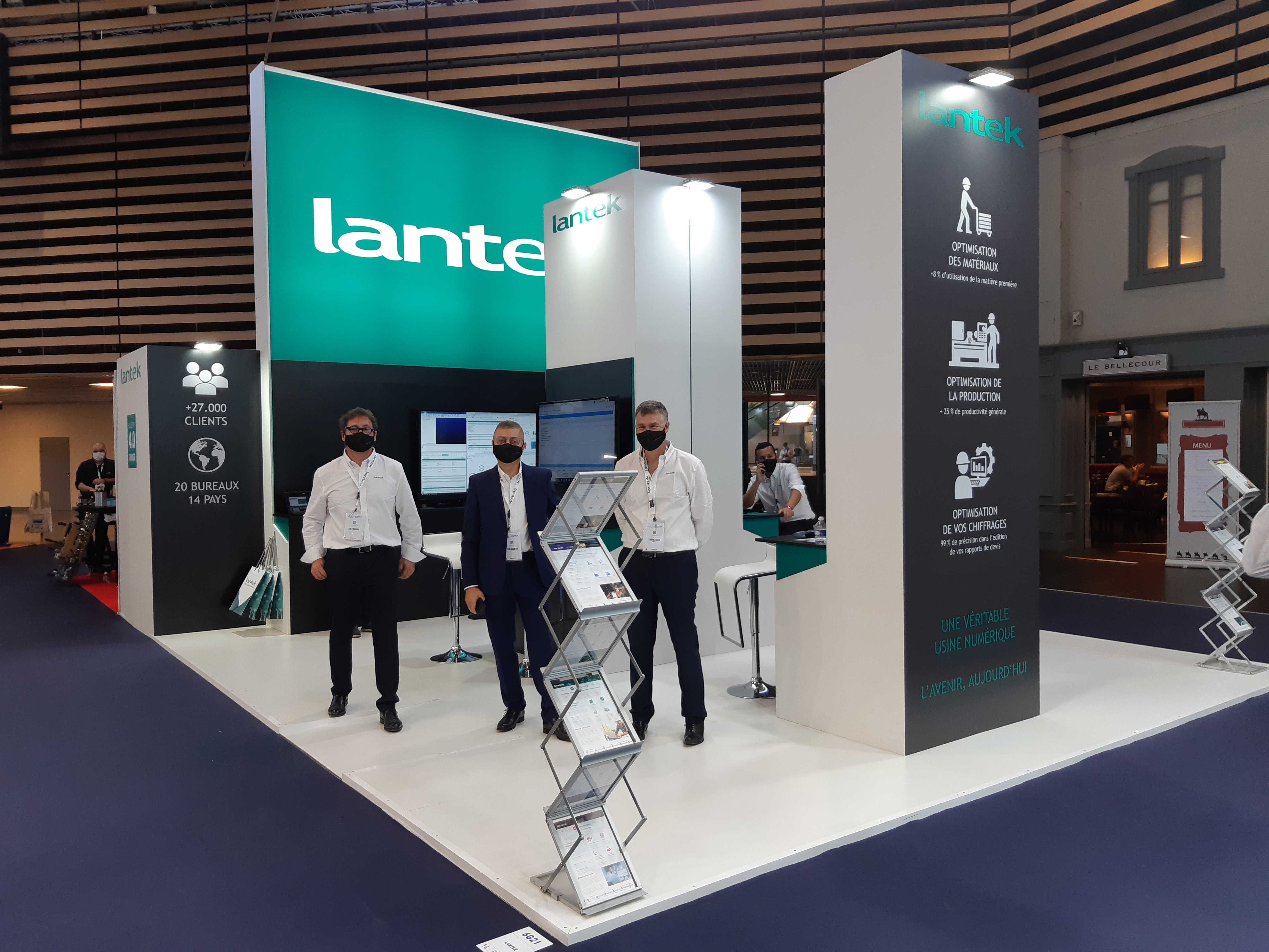 Lantek expliquera comment une usine intelligente peut transformer votre entreprise à TOLEXPO 2022.