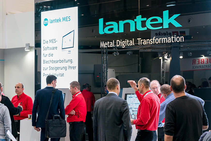 Großes Interesse an Lantek Synergy auf der Blechexpo 2017