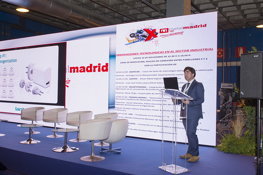 Lantek muestra en Metalmadrid el camino de la transformación digital al sector industrial