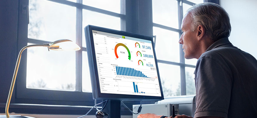 Volle Kontrolle über Effektivität der Produktion (OEE) mit Blech MES-Software von Lantek