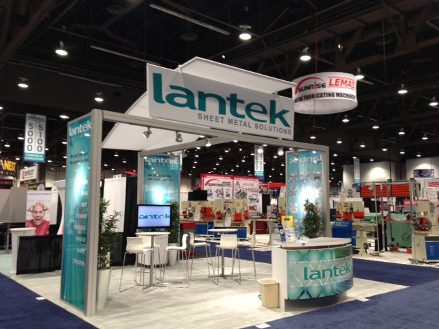 Lantek exhibits at Fabtech 2012 in Las Vegas