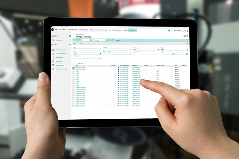 Manufacturing Inventory Software for Material & Scrap Control