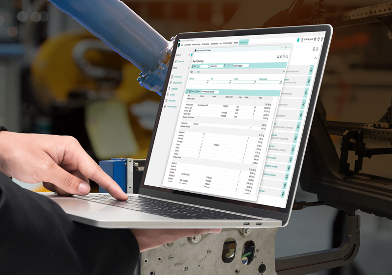 Manufacturing Inventory Software for Material & Scrap Control